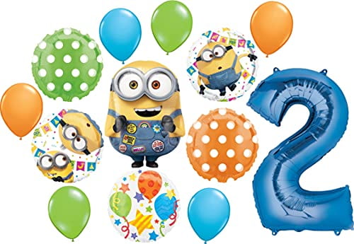 32ct Despicable Me 2 Minions Birthday Latex Balloons Party Supplies 12"