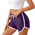 thumbnail image 2 of Athletic Running Shorts for Women Summer Casual Elastic High Waist Lightweight Breathable Workout Gym Shorts with Pockets, 2 of 6
