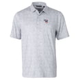 thumbnail image 2 of Men's Cutter & Buck Gray Iowa Cubs DryTec Pike Constellation Print Stretch Polo, 2 of 3