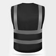 thumbnail image 5 of Safety Vest for Men High Visibility Reflective Vests Construction Security Workwear Vest with Multi Pockets, 5 of 5