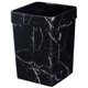 thumbnail image 1 of Household Plastic Trash Bucket Decorative Marbling Garbage Organizer Large Portable Waste Bin, 1 of 6
