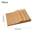thumbnail image 3 of PuSpu 100-Count Parchment Paper Sheets 12x16 inch, Non-Stick Greaseproof Double-Sided Silicone Kitchen Utensils for Baking Cookies, Bread & Air Fryer, Food-Safe Oil Paper, 3 of 8