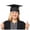 Black, variant on Adult Cap University Graduation Ceremony Tassel Hat Degree Cap Hat