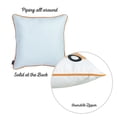 thumbnail image 6 of Set of 4 18" Pumpkin Spice Throw Pillow Cover in Multicolor, 6 of 6