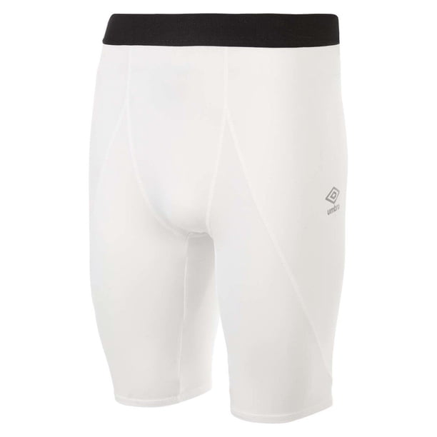 Umbro - Pantalones Cortos Player Elite Power para Hombre (Blanco)