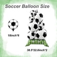 thumbnail image 2 of Set de globos de fútbol Eostankr de foil 2 x 38" y 6 x 18", 2 of 7