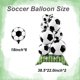thumbnail image 2 of Set de globos de fútbol Eostankr de foil 2 x 38" y 6 x 18", 2 of 7