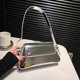 thumbnail image 5 of Bolso de hombro Motelader Y2K Leather Silver Metallic para mujer, 5 of 5
