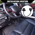 thumbnail image 2 of Unique Bargains Inner 6 Pin OBD1 to 16 Pin OBD2 Diagnostic Scanner Convertor Cable for Jeep for Dodge for Chrysler, 2 of 7