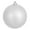 Silver, variant on Vickerman 4" Blue Candy Ball Ornament, 6 per Bag