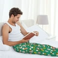 thumbnail image 6 of Bingfone Flying Bees Mens All Over Print Sleep Pajama Pants-Medium, 6 of 6