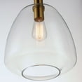 thumbnail image 4 of 11116CLSBR Maxim Lighting Babylon - 14.25 Inch 1 Light Pendant-Satin Brass Finish    -Traditional Installation, 4 of 4