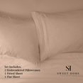 thumbnail image 2 of Juego de sábanas Sweet Home Collection 1500 Supreme Taupe, 2 of 7