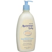 AVEENO Baby Daily Moisture Lotion Fragrance Free 18 oz (Pack of 6)