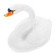 thumbnail image 1 of Floating Swan Statue Figurine Resin Craft Sculpture for Garden Pond Pool, 1 of 6