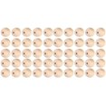 thumbnail image 4 of Cuentas de madera sin procesar BRILLAR 50 x 25 mm color natural 50 piezas, 4 of 5