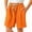 Orange, variant on Kids Mesh Athletic Basketball Shorts, Elastic Waist Breathable Knee‑Length Sports Shorts, Gym Running Shorts for Boys