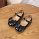 thumbnail image 5 of Zapatos planos de princesa para niñas de primavera y otoño, bonitos zapatos de una sola capa con lazo, zapatos de cuero con suela blanda para niñas pequeñas, 5 of 6