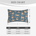 thumbnail image 6 of Bixox French Bulldog Yoga Printed Pillow Protector,Super Soft Ideal for Home,Guests,Rentals - 20"x30", 6 of 8