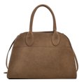 thumbnail image 1 of Bolso de mano informal para mujer, bolso de ante de gran capacidad, bolso Hobo elegante de Color sólido, 1 of 9