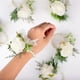 thumbnail image 4 of Flor artificial Minnieouse ABS Realista para bodas Decoración de flores Novia Champagne, 4 of 6