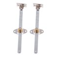 thumbnail image 4 of OULII 2 Pcs Barres de Support de Porte d'Armoire en Acier Argent Réglable pour Amélioration de la Maison, 4 of 8
