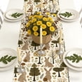 thumbnail image 2 of SLYNSHome Bunny Rabbit Easter Table Runner,Spring Seasonal Kitchen Dining Table Decoration for Home Party Decor, 2 of 7