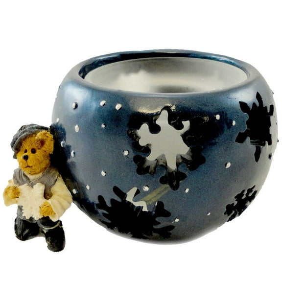 Boyds Bears Resin ELVIN T ELFBEARY LOOKS LIKE Christmas Votive 1E 27734 RFB