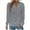 Gray, variant on BLCHUNen Sweatshirts Jackets for Women Cable Knit 1/4 Zip Crew Neck Pullover Workout Sports Casual Fall Long Sleeve Tops