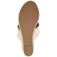 thumbnail image 6 of Journee Womens Shanni Wedge Heel Espadrille Sandals, 6 of 10