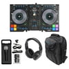 Hercules DJControl JogVision USB Serato DJ Controller+Headphones+Mic+Backpack
