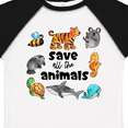 thumbnail image 4 of Inktastic Save All the Animals- Cute Boys or Girls Toddler T-Shirt, 4 of 5
