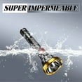 thumbnail image 7 of HIBIBUD Flashlights High Lumens,All-Aluminum Reflector Bright Flashlight,Three Levels of Dimming Led Flashlight,Gold, 7 of 7