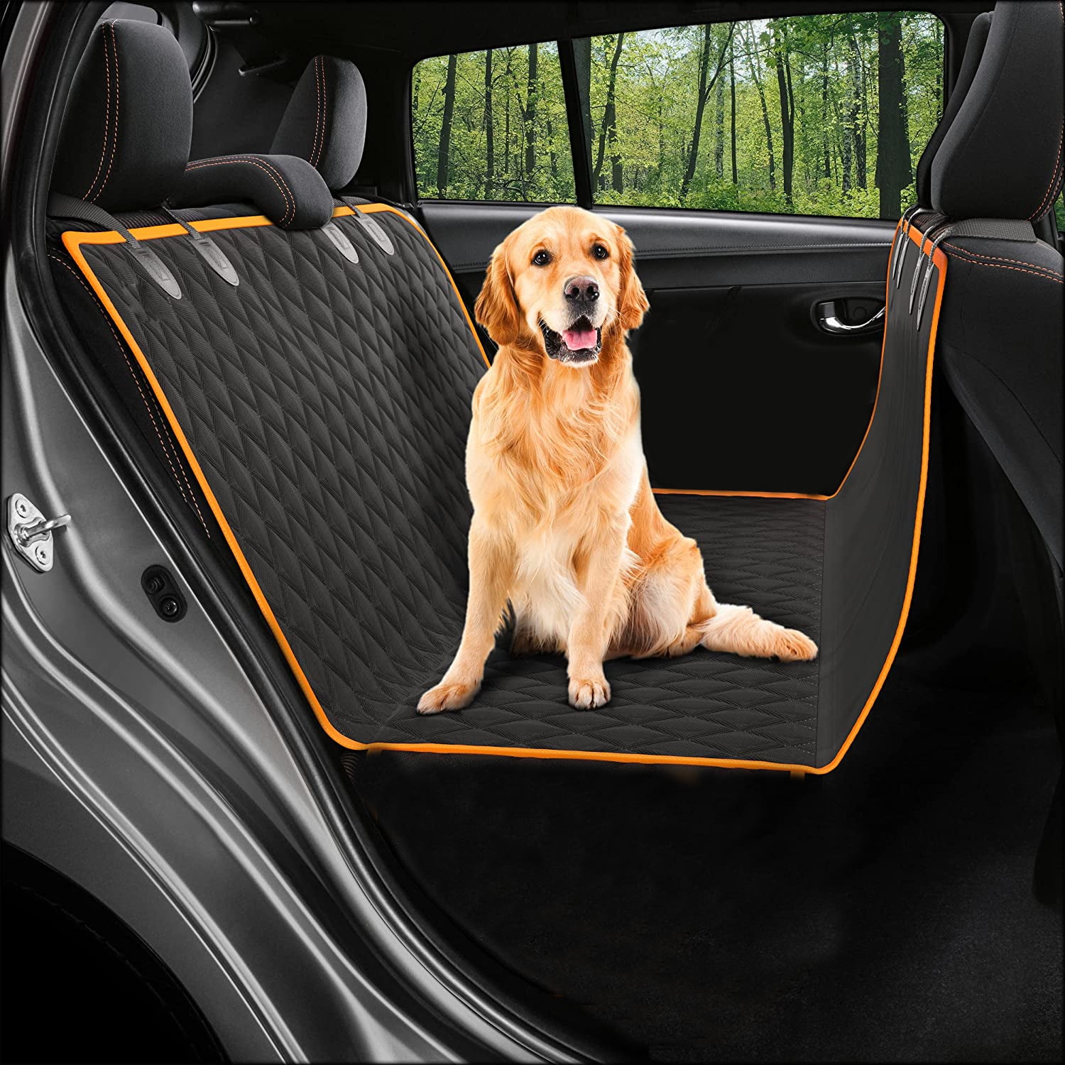 NonSlip Pet Dog Seat Hammock Cover Car Suv Van Back Rear Protector Mat Cushion