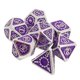 thumbnail image 5 of Dados Poliédricos de Metal Sunnimix 7 Piezas D&D Pathfinder RPG Game, 5 of 8