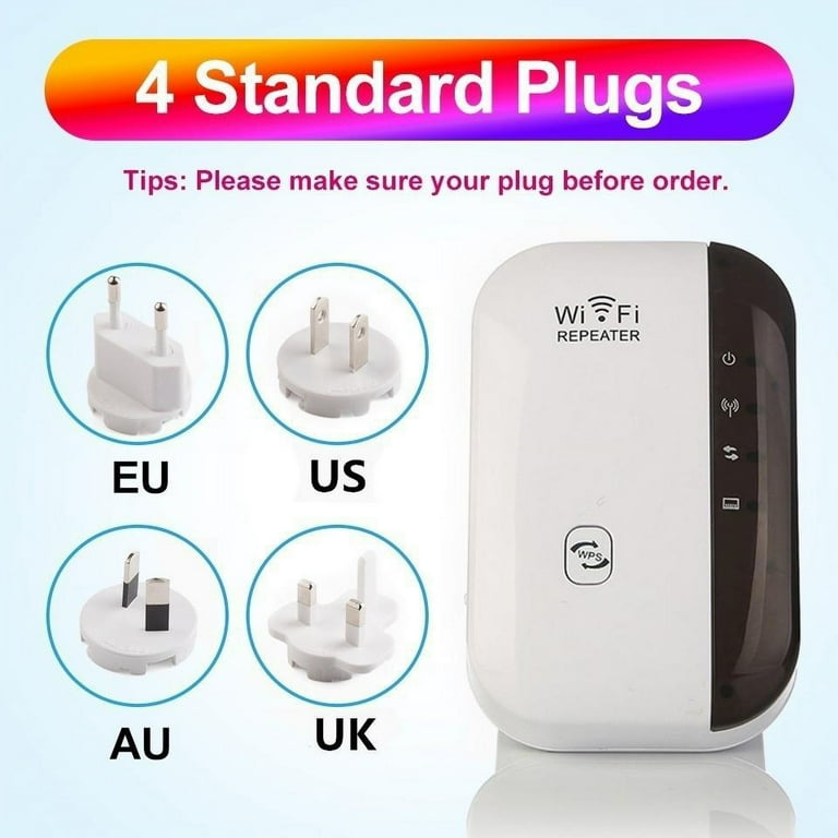 JGOO WiFi Extender Amplifier, Signal Booster for 30 Devices JGOO WiFi Extender Amplifier, Signal Booster for 30 Devices