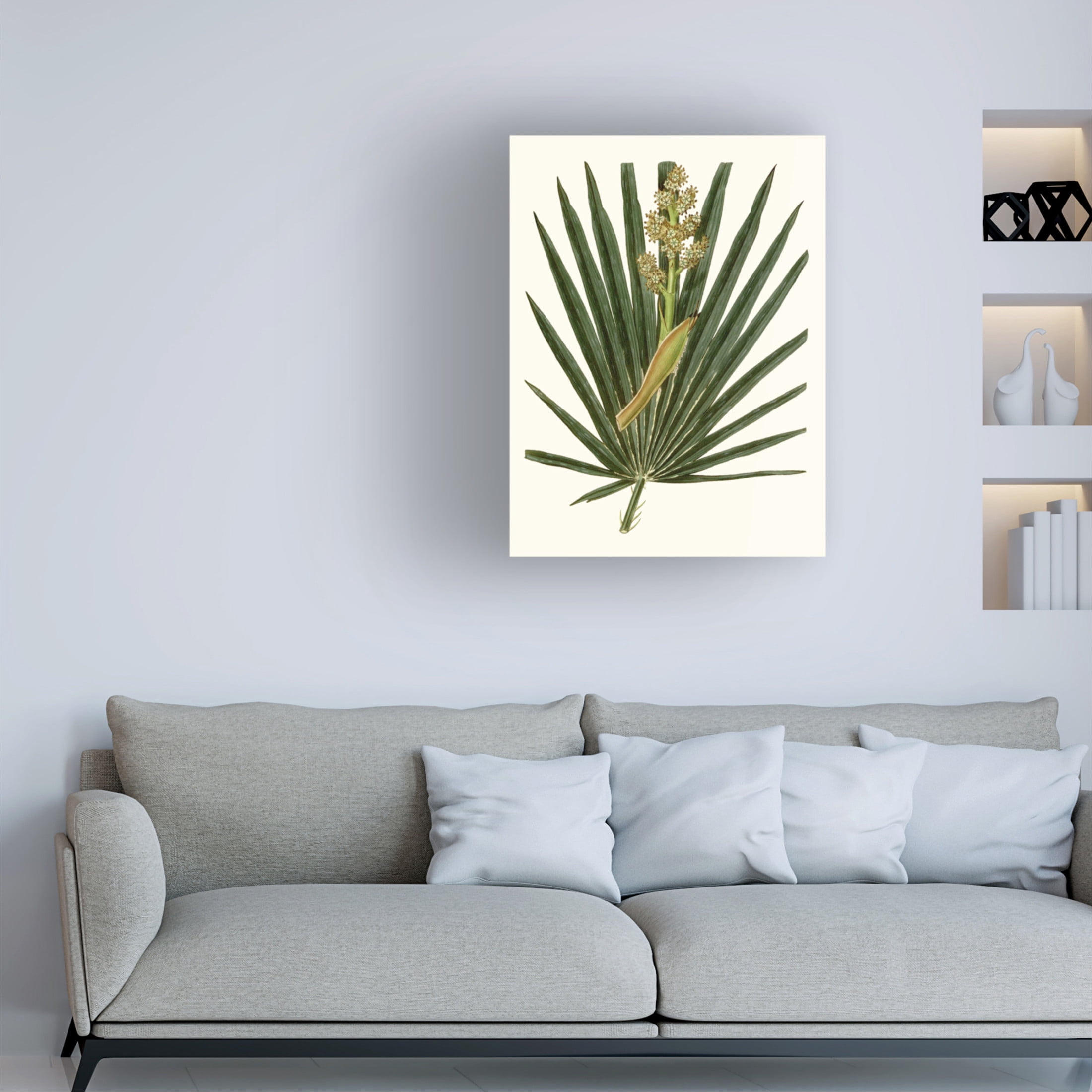 Canvas Wall Art - Vision Studio 'Grand Foliage II' Wall Art for Living Room, Bedroom, or Office Décor by Trademark Fine Art - 35 x 47 Inches