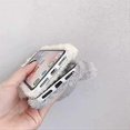 thumbnail image 4 of Funda de peluche súper linda con pelo esponjoso para iPhone 13 Pro Max, suave y cálida felpa de invierno de TPU (blanco peluche, iP), 4 of 5