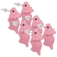 thumbnail image 1 of Aretes Prácticos VentDepot EarringDinosaur02 3Pzas Dinosaurio Tuerca Rosa Silicona, 1 of 4