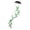 Green, variant on Riousery Solar Powered Hummingbird Wind Chime Light Outdoor Decorative Color Changing LED Mobile For Patio Yard Garden Decoration Clear 29 Inches 73.6 cm