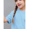 thumbnail image 4 of Grblisyd Girls Outfits Size 10-12 Cute Cherry Print Crew Neck Short Sleeve Tops and Elastic Waist Bike Shorts Set, 4 of 5