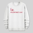 thumbnail image 4 of Amzcrzy Sudadera Para Hombre, Con Estampado De Corazones, Informal, De Manga Larga Y Cuello Redondo, Con Capucha, Color Blanco, Xl, 4 of 6