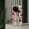 thumbnail image 4 of DistinctInk MagSafe Tough Case for Apple iPhone 13 Pro (6.1" Screen) - Valentine's Day Toy Fox Terrier Puppy - Slim Profile Design, 4 of 6