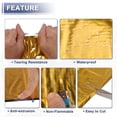 thumbnail image 4 of Alfombra de insonorización Unique Bargains 197mil 5mm 6.79sqft para capó y guardabarros 39.37"x24.80" dorado, 4 of 7
