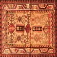 thumbnail image 1 of Ahgly Company Indoor Square Persian Orange Traditional Area Rugs, 7' Square, 1 of 1