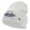 White, variant on Combat Infantryman Embroidered 12 Inch Long Knitted Beanie - Sky Blue OSFM
