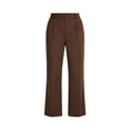 thumbnail image 6 of DYTTDG Women's Wide Leg Chino Pants | High Waisted Straight Leg Business Casual Trousers with Pockets, Office Wear, 6 of 7