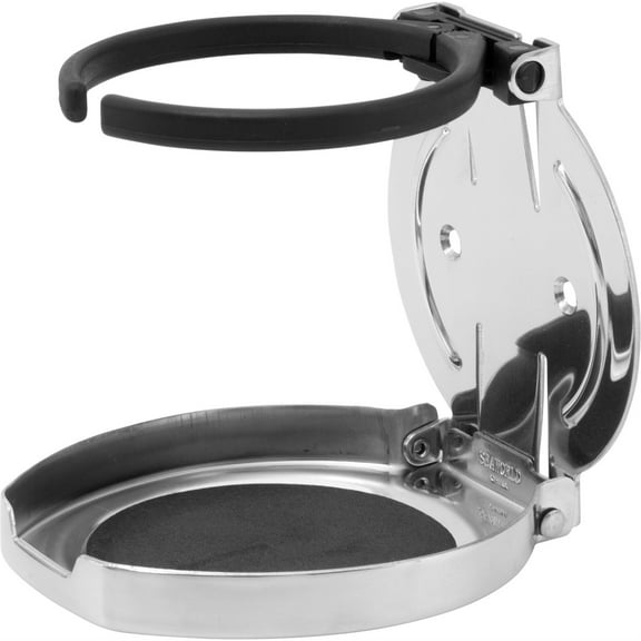 Sea-Dog 588250-1 Adjustable Stainless Steel Folding Drink Holder