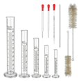 thumbnail image 1 of Premium borosilicate glass cylinders set with pipettes and brushes, 1 of 5