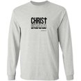 thumbnail image 2 of Christ Lives in Me LS Ultra Cotton Tee Shirt, 2 of 10